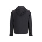 Prada Black Recycled Polyamide Shell Jacket