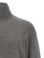 Brunello Cucinelli Gray Cashmere Cardigan