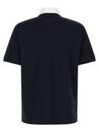 Gucci Blue Cotton Polo Shirt