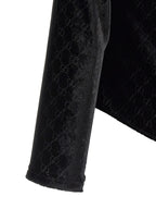 Gucci Black Viscose Blouse