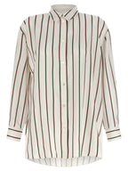 Gucci White Silk Blouse
