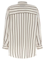 Gucci White Silk Blouse