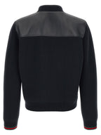 Gucci Blue Lamb Leather Leather Jacket