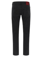 Gucci Black Cotton Straight-Leg Jeans