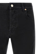 Gucci Black Cotton Straight-Leg Jeans