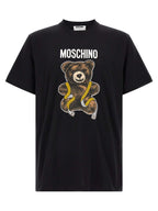 Moschino Black Cotton T-Shirt