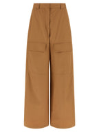 Stella McCartney Beige Cotton Cargo Pants