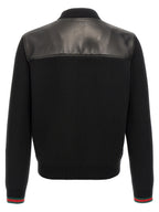 Gucci Black Lamb Leather Leather Jacket