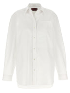 Gucci White Cotton Blouse