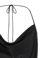 Valentino Garavani Black Silk Tank Tops