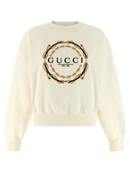 Gucci White Cotton Sweatshirt