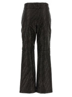 Fendi Brown Cotton Athletic Pants