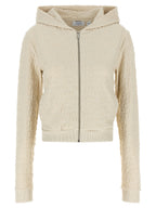 Off-White Beige Cotton Sweatshirt