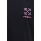 Off-White Black Cotton T-Shirt