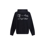 Off-White Black Cotton Sweatshirt