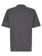 Brunello Cucinelli Gray Cotton T-Shirt