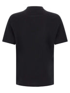Brunello Cucinelli Black Cotton T-Shirt
