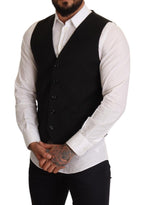 Dolce & Gabbana Black Formal dress Vest