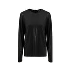 Tom Ford Black Viscose Long Sleeve T-Shirt