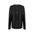 Tom Ford Black Viscose Long Sleeve T-Shirt
