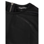 Tom Ford Black Viscose Long Sleeve T-Shirt