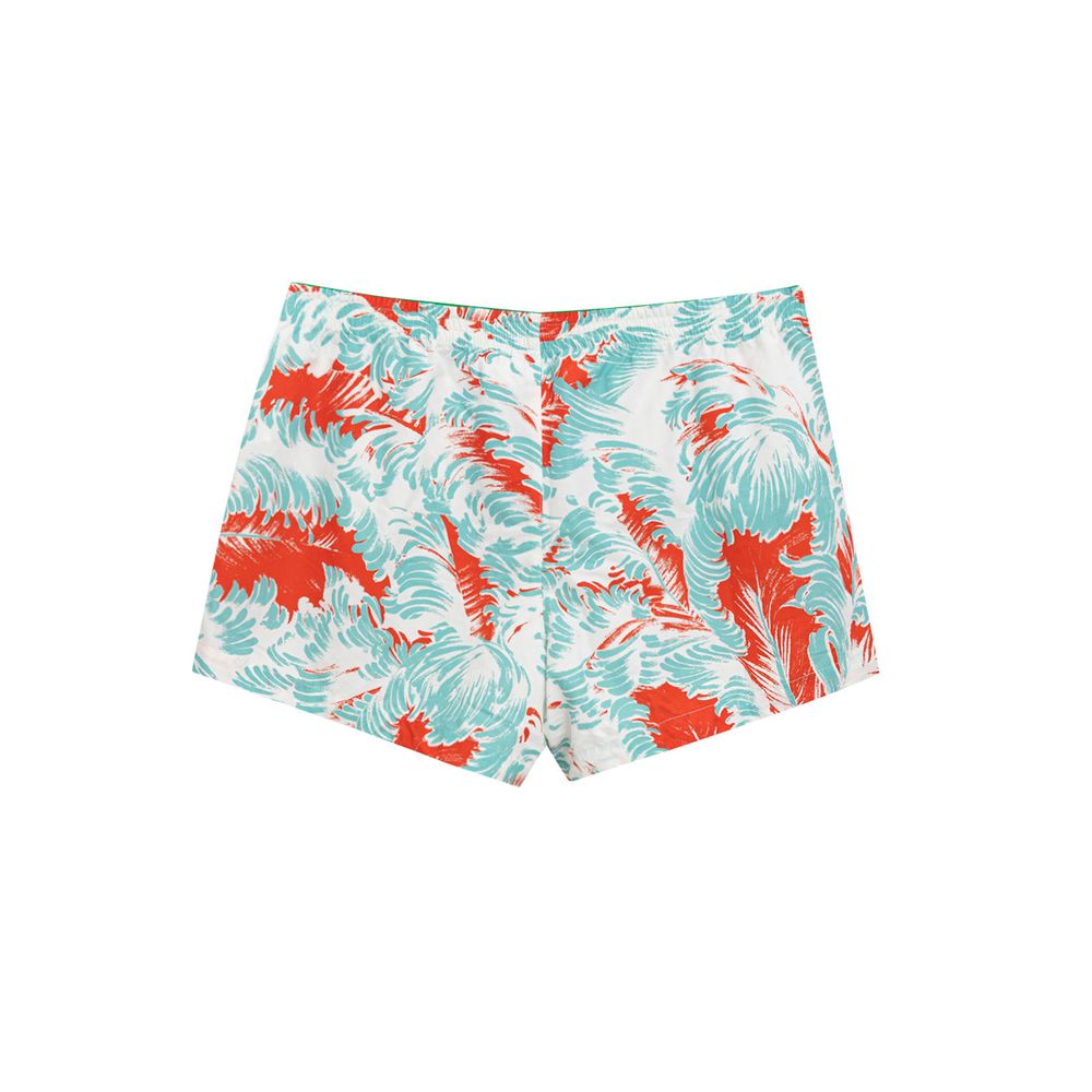 Bottega Veneta White Polyamide Swim Shorts