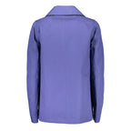 Gant Blue Cotton Women Coat Jacket
