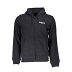 Napapijri Black Cotton Men's Hoodie