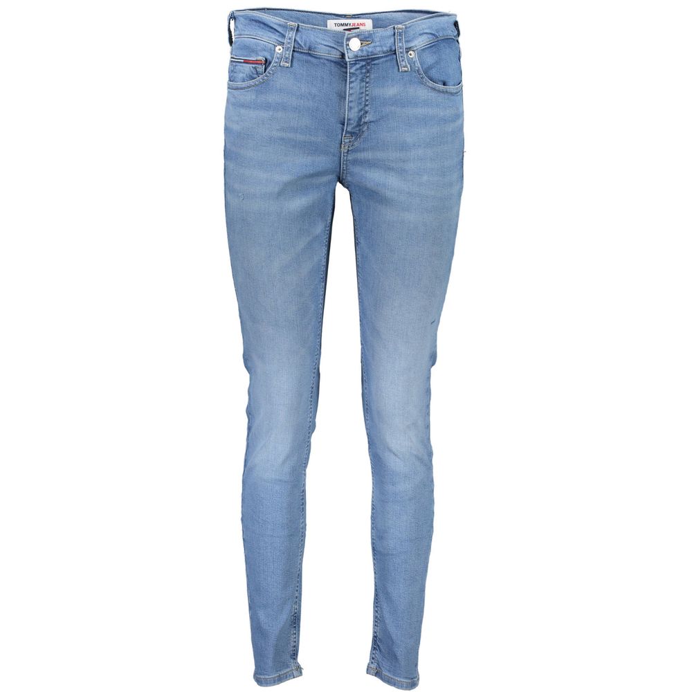 Tommy Hilfiger Azzurro Cotton Women's Skinny Jeans