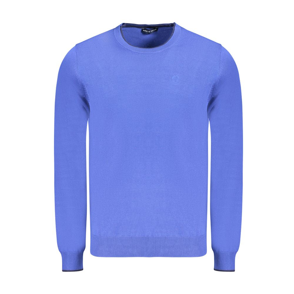 North Sails Blue Cotton Men's Sweater