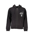 Tommy Hilfiger Black Cotton Mens Sweatshirt