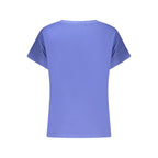 North Sails Blue Cotton Women T-Shirt