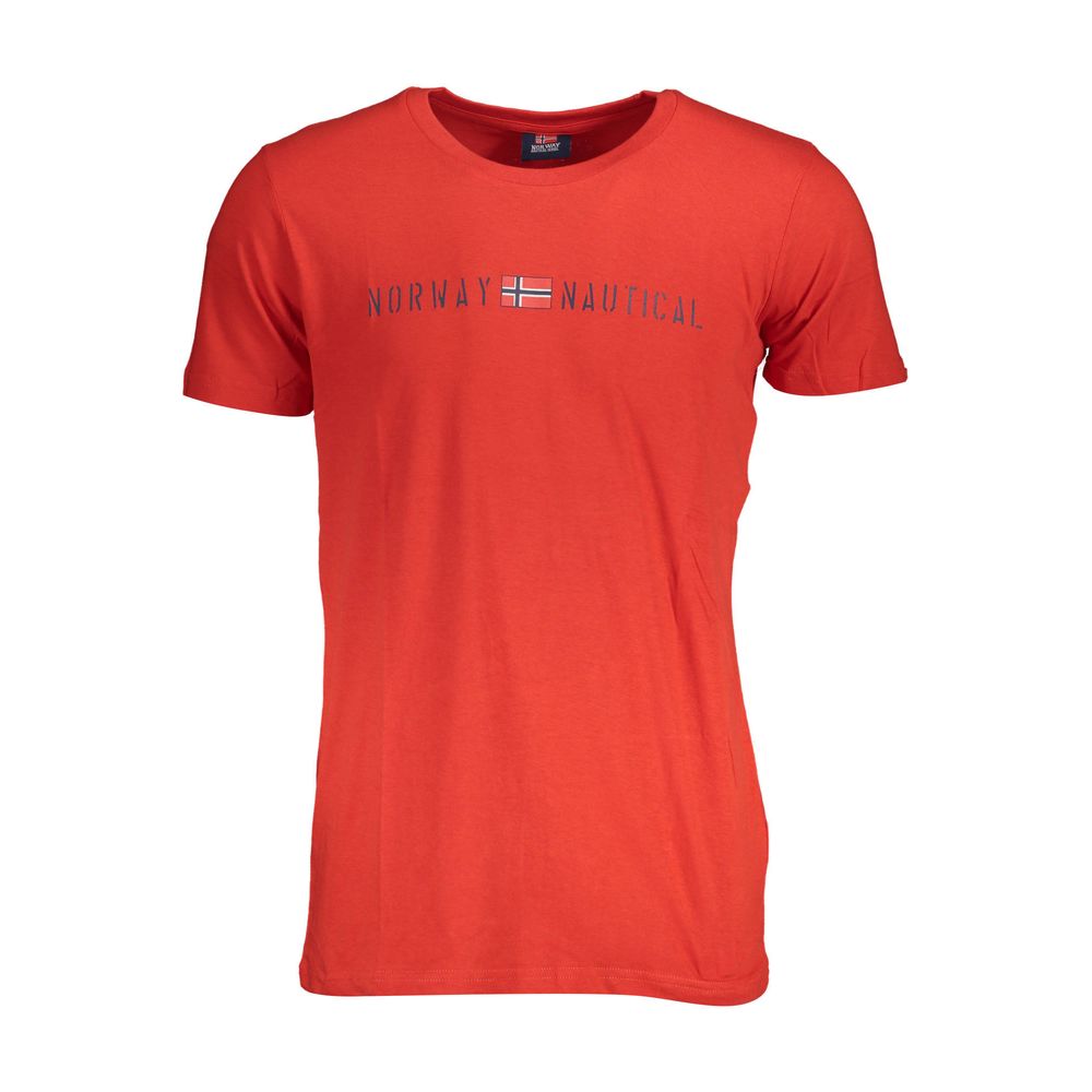 Norway 1963 Rosso Cotton Men's T-Shirt