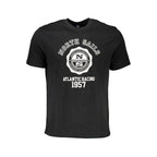 North Sails Black Cotton Men T-Shirt