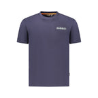 Napapijri Blue Cotton Men's T-Shirt