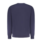 North Sails Blue Cotton Men Sweatshirt