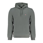 Napapijri Green Cotton Men Sweater