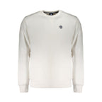 North Sails White Cotton Men Sweatshirt
