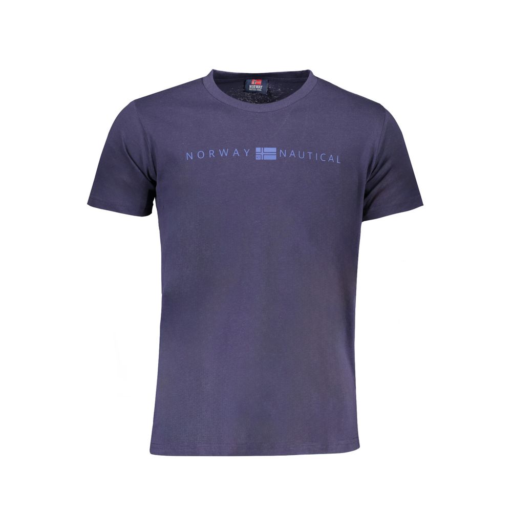Norway 1963 Blue Cotton Men T-Shirt