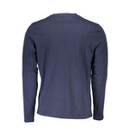 North Sails Blu Cotton Men T-Shirt