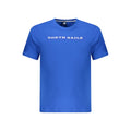 North Sails Blue Cotton Men T-Shirt