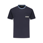Napapijri Blue Organic Cotton Men's T-Shirt