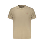 Napapijri Marrone Cotton Mens T-Shirt