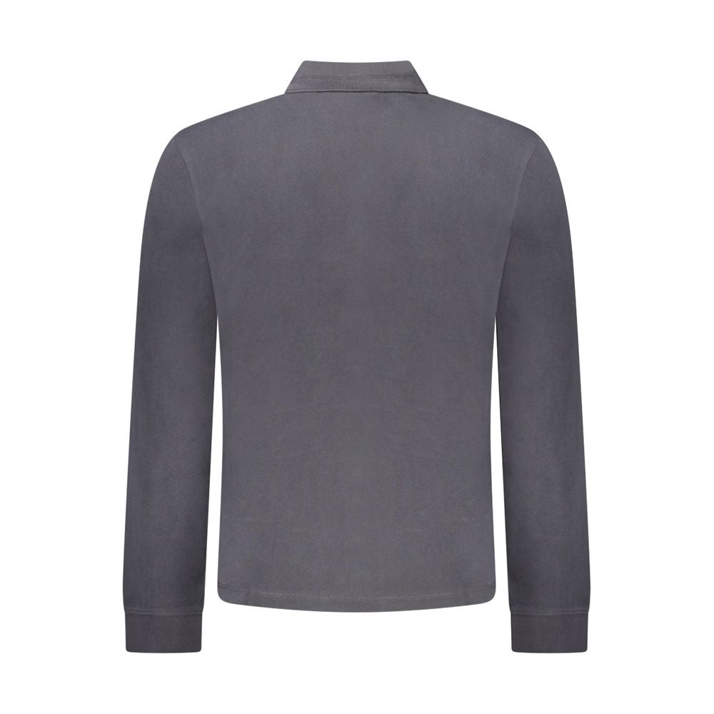 Napapijri Nero Cotton Men Polo Shirt