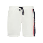 Norway 1963 White Polyamide Men's Swim Boxer