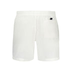Norway 1963 White Polyamide Men's Swim Boxer