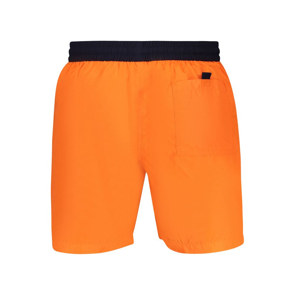 Norway 1963 Arancione Poliammide Men's Swim Boxer