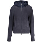North Sails Blu Polyester Women Cardigan