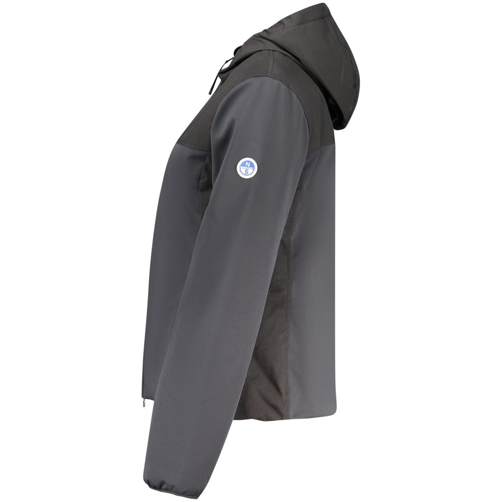 North Sails Black Polyester Women Jacket