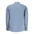 North Sails Blue Cotton Men Shirt